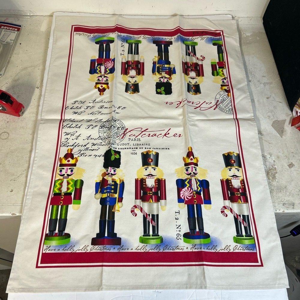 Michel Design Works‎ Tea Towel Multicolored Vintage Paris Judot Nutcracker